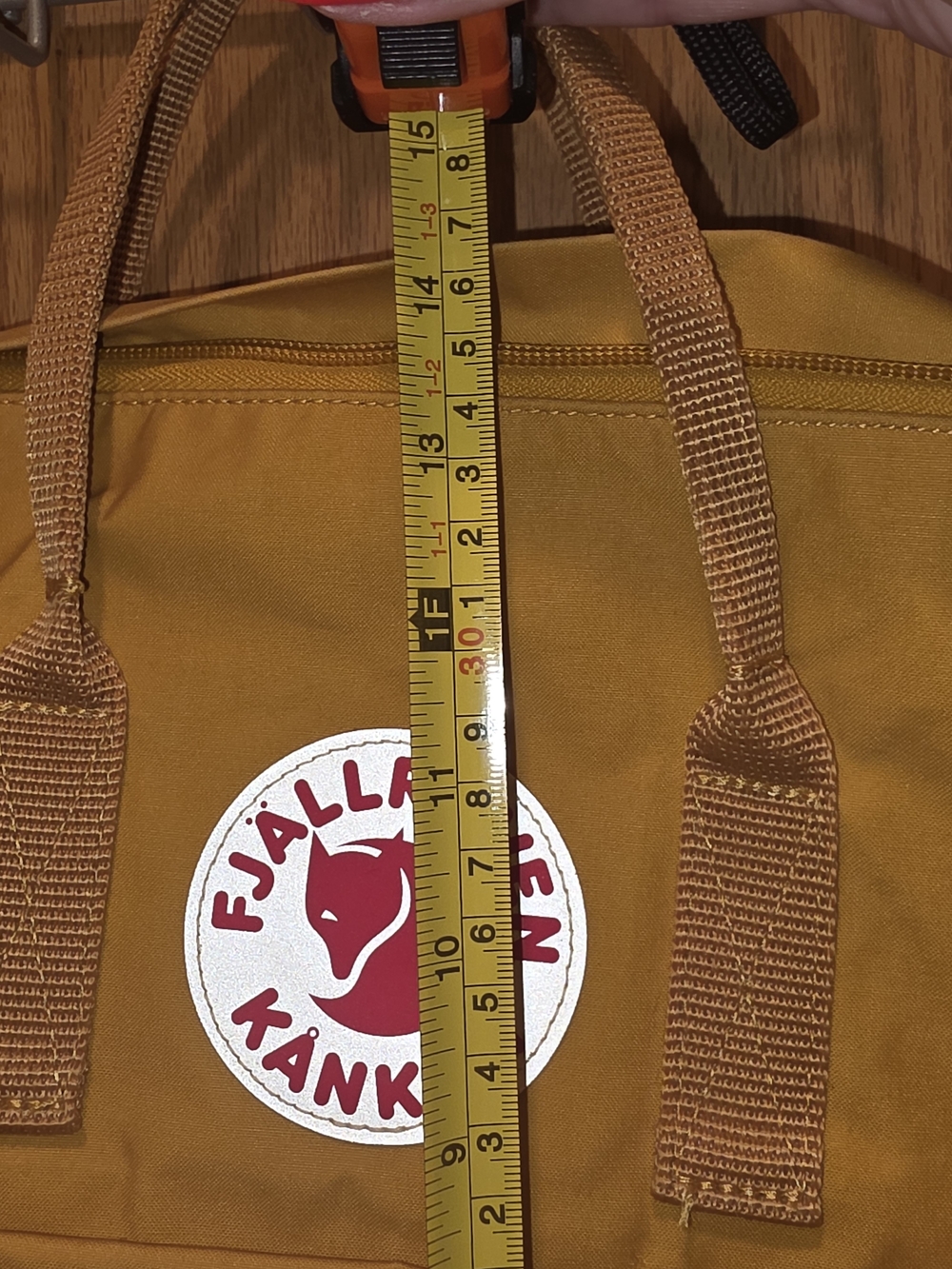 Fjallraven Kånken Backpack in Mustard Yellow - Picture 3 of 6